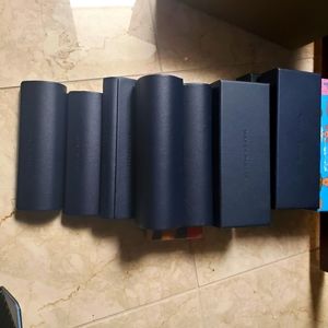 Warby Parker glasses cases. Hard boxes too
